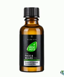Huile pour visage 2en1 et barbe
