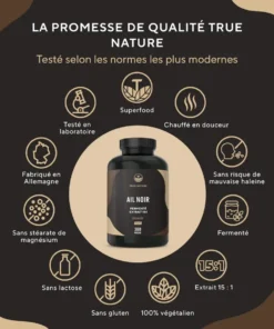 Alternative view of Ail Noir Fermenté - 360 Gélules - Végan