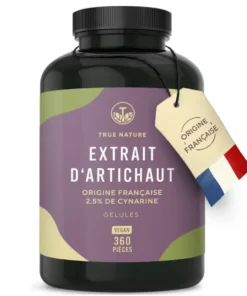 Extrait d'Artichaut 360 Gélules Détox & Digestion