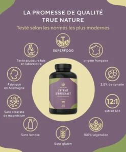 Extrait d'Artichaut 360 Gélules Détox & Digestion