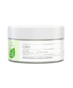 Gommage corporel CBD au sel de mer