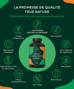 Alternative view of Moule Verte 2000mg - 450 Gélules