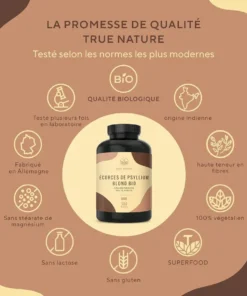 Alternative view of Psyllium Blond BIO Digestion Saine 360 Gélules