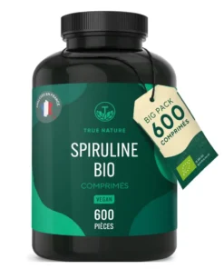 Spiruline BIO - 600 Comprimés - Superaliment Naturel pour une Vitalité Optimale