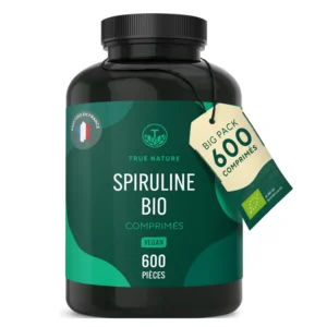 Spiruline BIO - 600 Comprimés - Superaliment Naturel pour une Vitalité Optimale