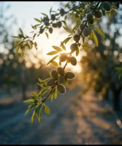 Amandier qui produit des amandes pour l'élaboration du parfum valse d'amandes.