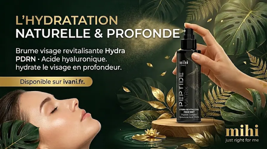 Brume visage revitalisante Hydra PDRN · Acide hyaluronique