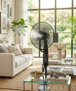 Meilleur ventilateur brumisateur sur pied NebulaFlow