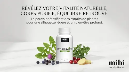 Des éléments naturels symbolisant la minceur et la vitalité éclatante.